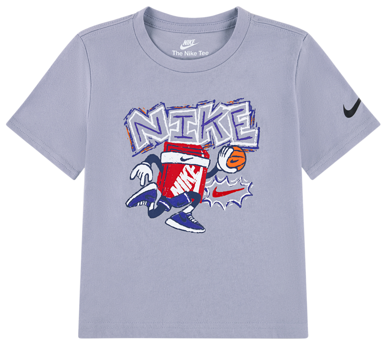 Nike Chalky Boxy Bball T-Shirt Image 1 of 3. Tap to open photo gallery.