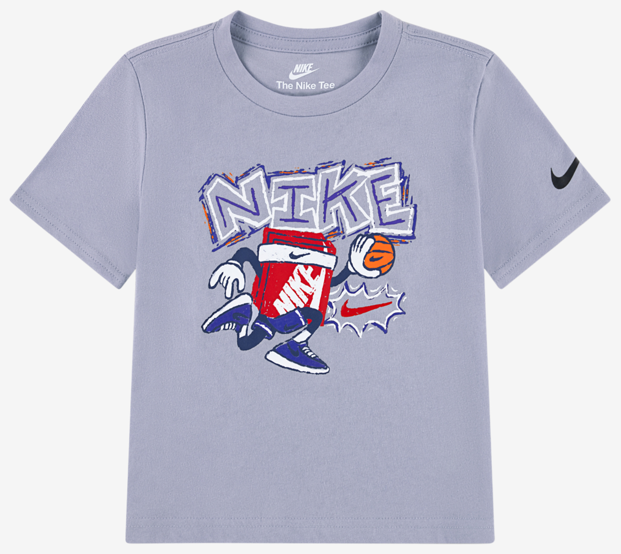Nike Chalky Boxy Bball T-Shirt Image 1 of 3. Tap to open photo gallery.