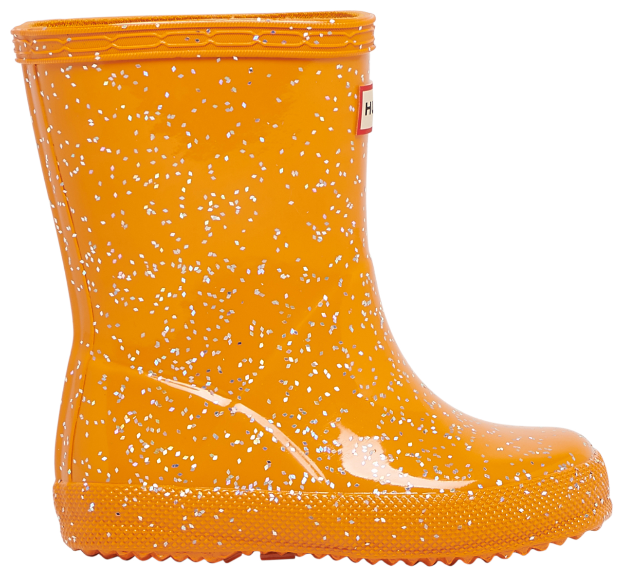 Hunter First Giant Glitter Boot Image 1 of 5. Tap to open photo gallery.