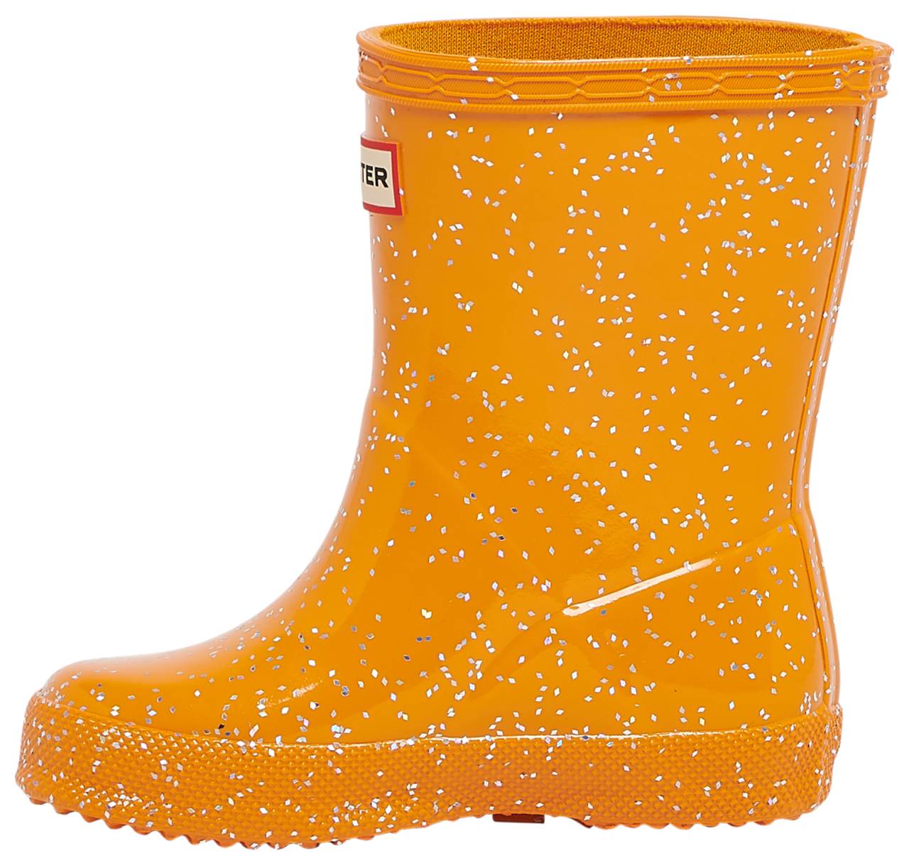 Hunter First Giant Glitter Boot Image 2 of 5. Tap to open photo gallery.