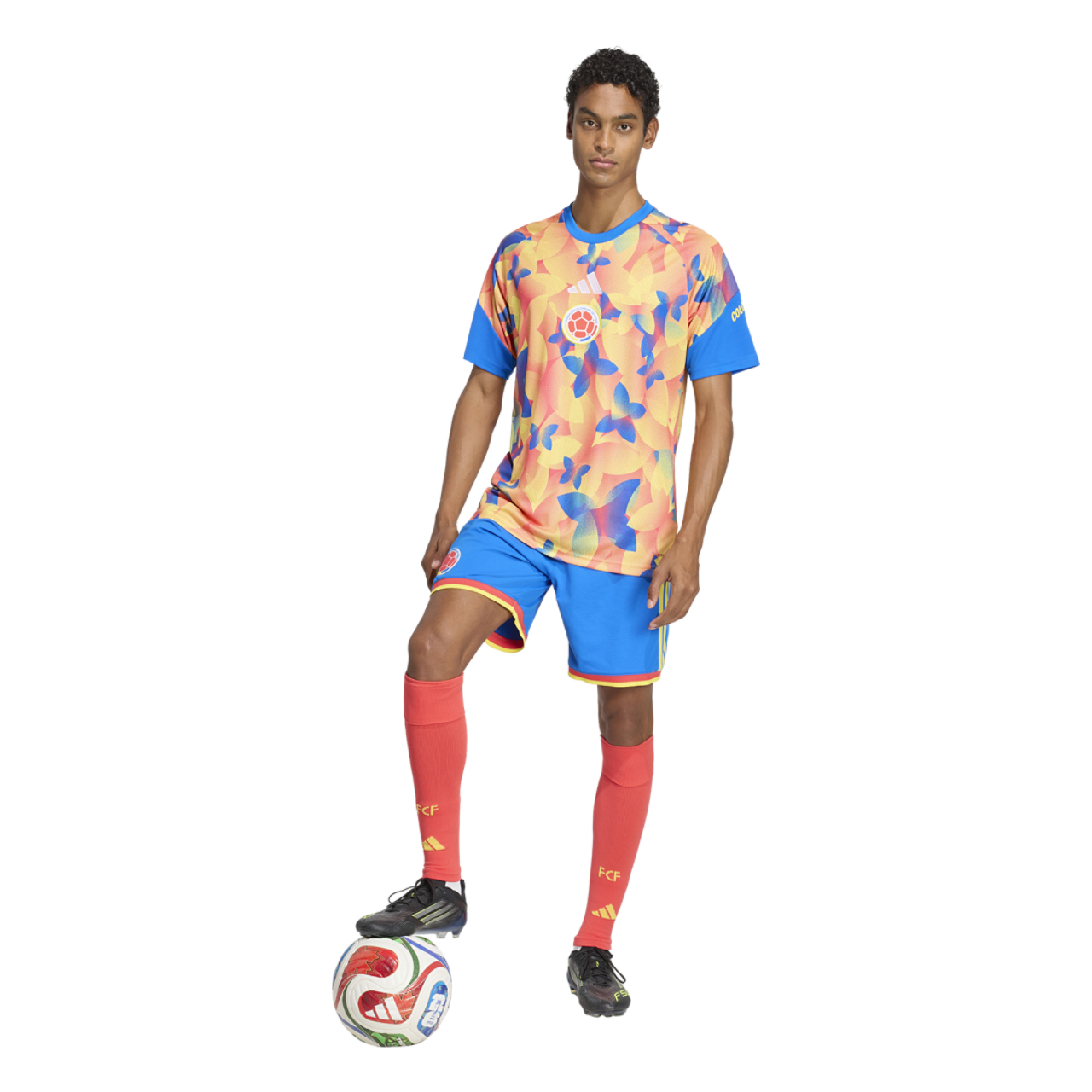adidas Colombia 26 Home Pre Match Jersey - Men's | Champs Sports