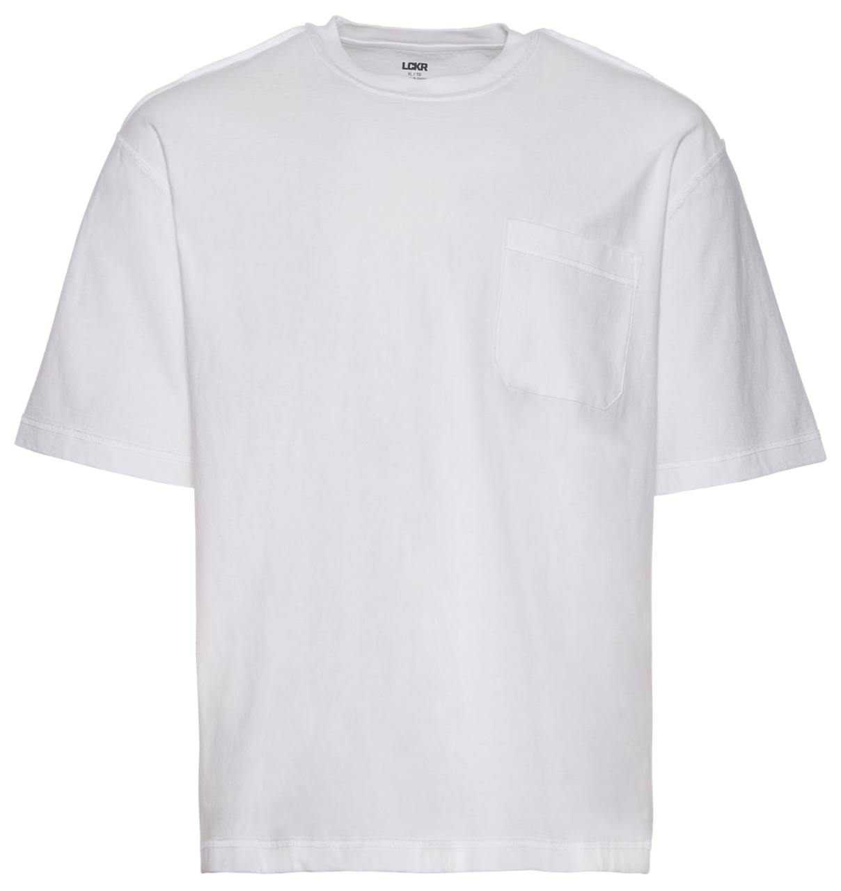 LCKR Reverse Heavy Weight Pocket T-Shirt  Image 1 of 6. Tap to open photo gallery.