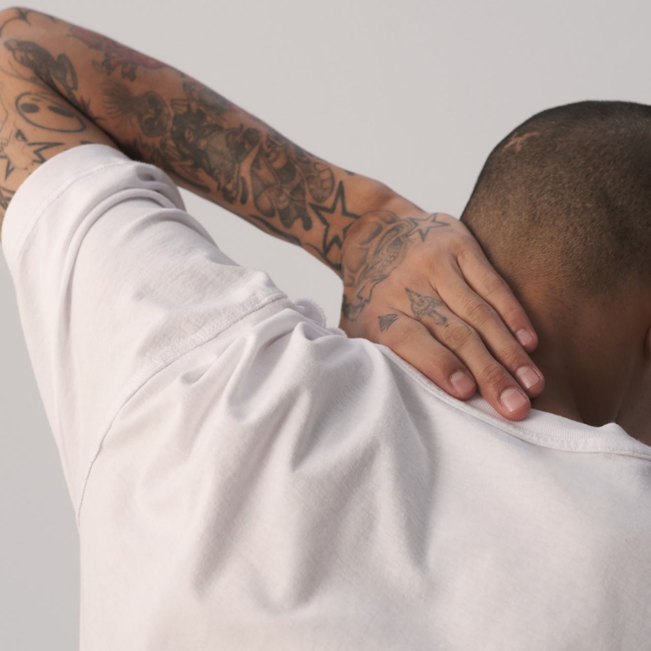 LCKR Reverse Heavy Weight Pocket T-Shirt  Image 5 of 6. Tap to open photo gallery.