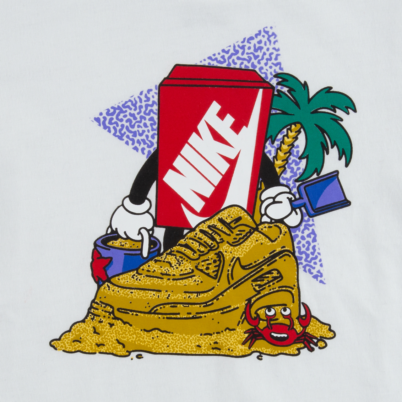 Nike Boxy AM90 Sand Castle T-Shirt Image 3 of 4. Tap to open photo gallery.