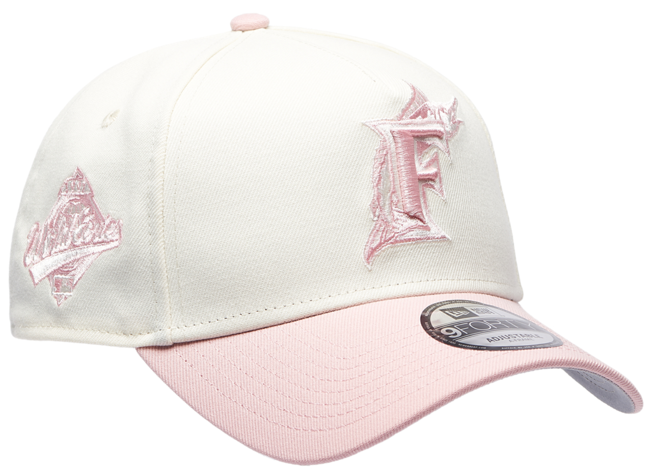 New Era Marlins 9FORTY A-Frame Cap - Adult | Champs Sports