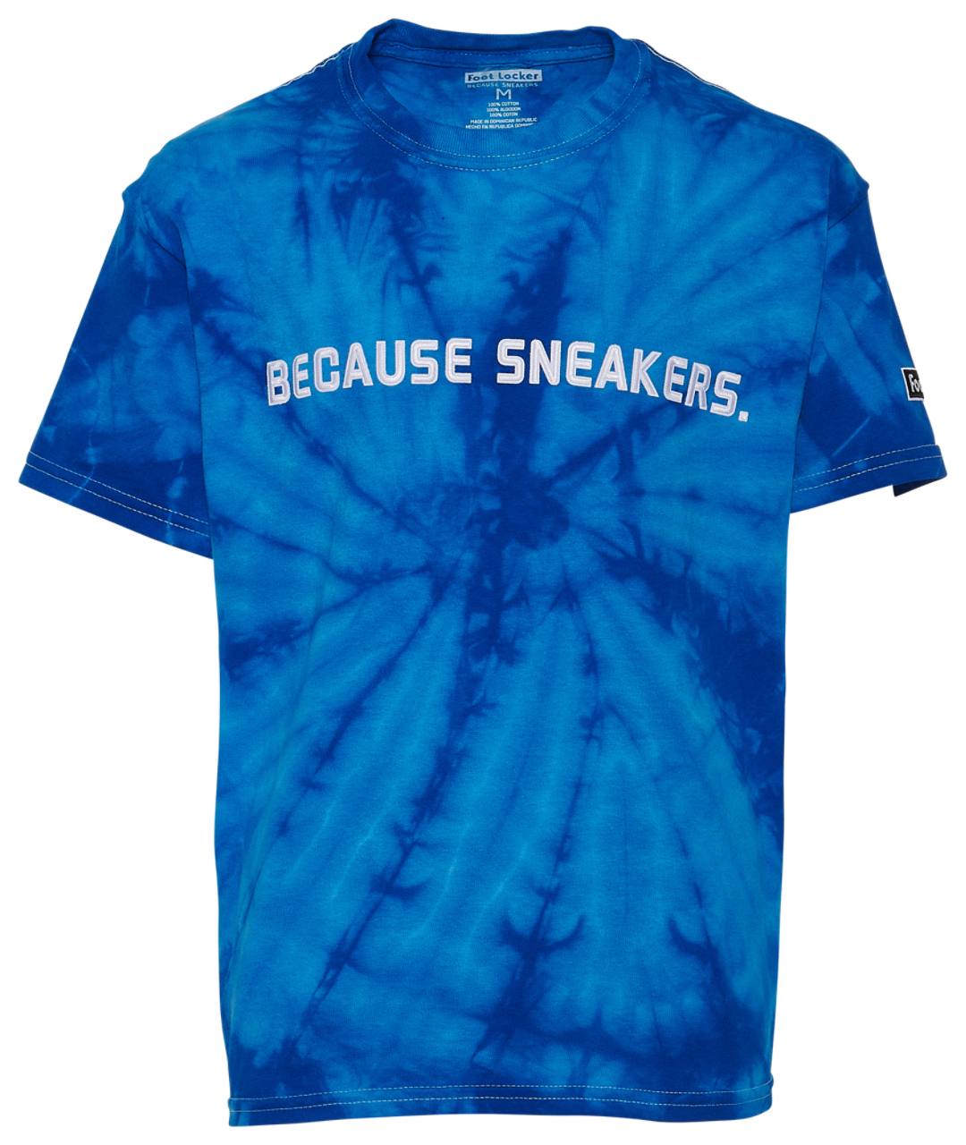 Foot Locker Tie Dye Because Sneakers T-Shirt Image 1 of 3. Tap to open photo gallery.
