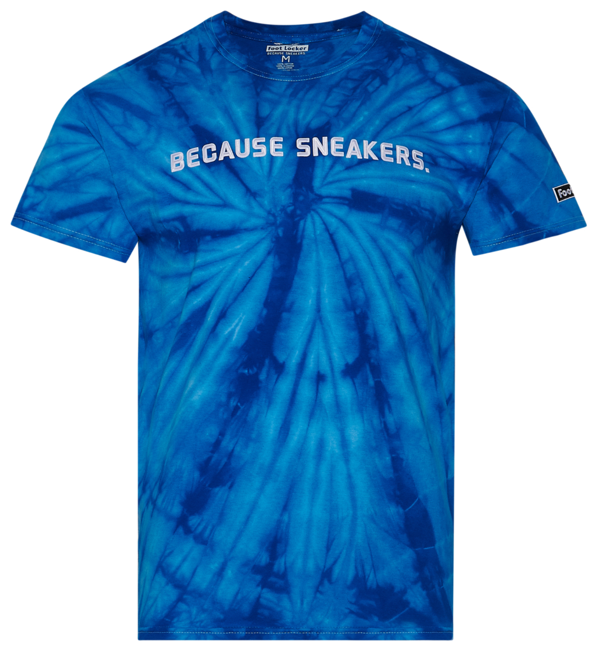 Foot Locker Tie Dye Because Sneakers T-Shirt Image 1 of 3. Tap to open photo gallery.