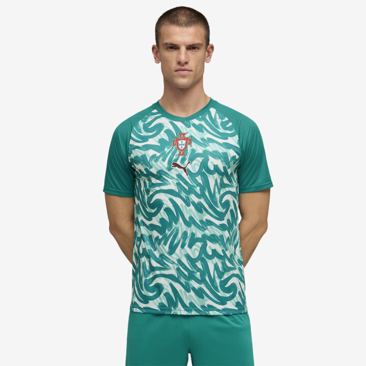 PUMA FPF Warm Up Jersey Image 1 of 5. Tap to open photo gallery.