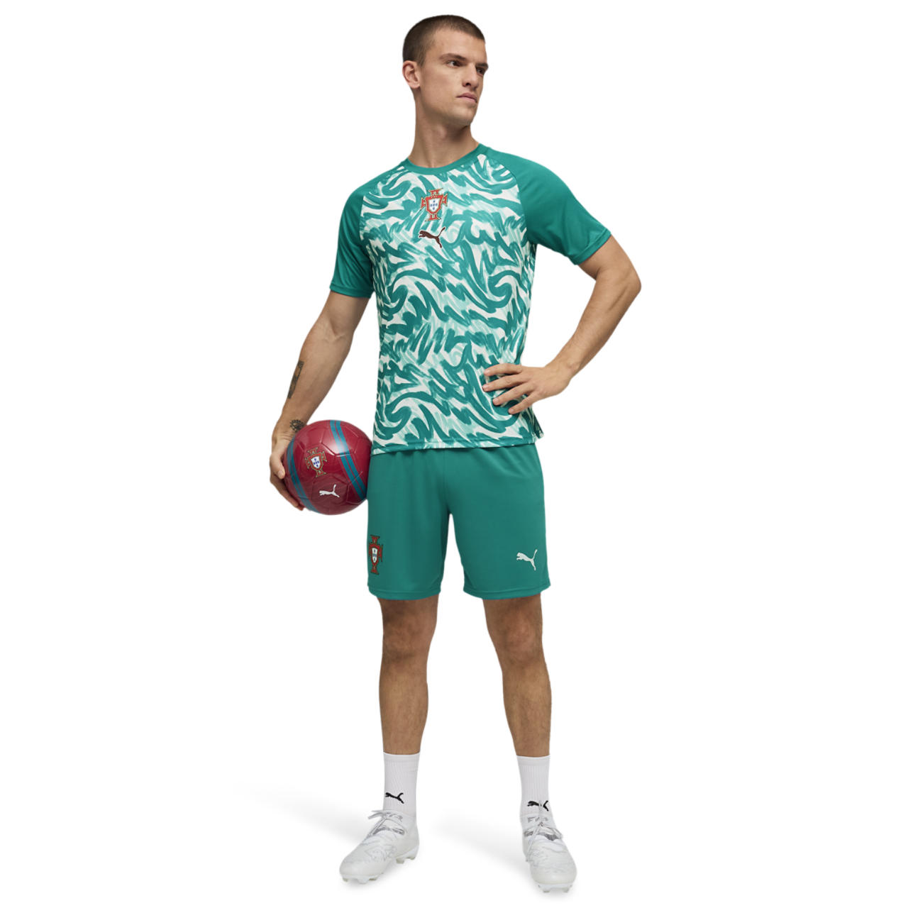 PUMA FPF Warm Up Jersey Image 3 of 5. Tap to open photo gallery.