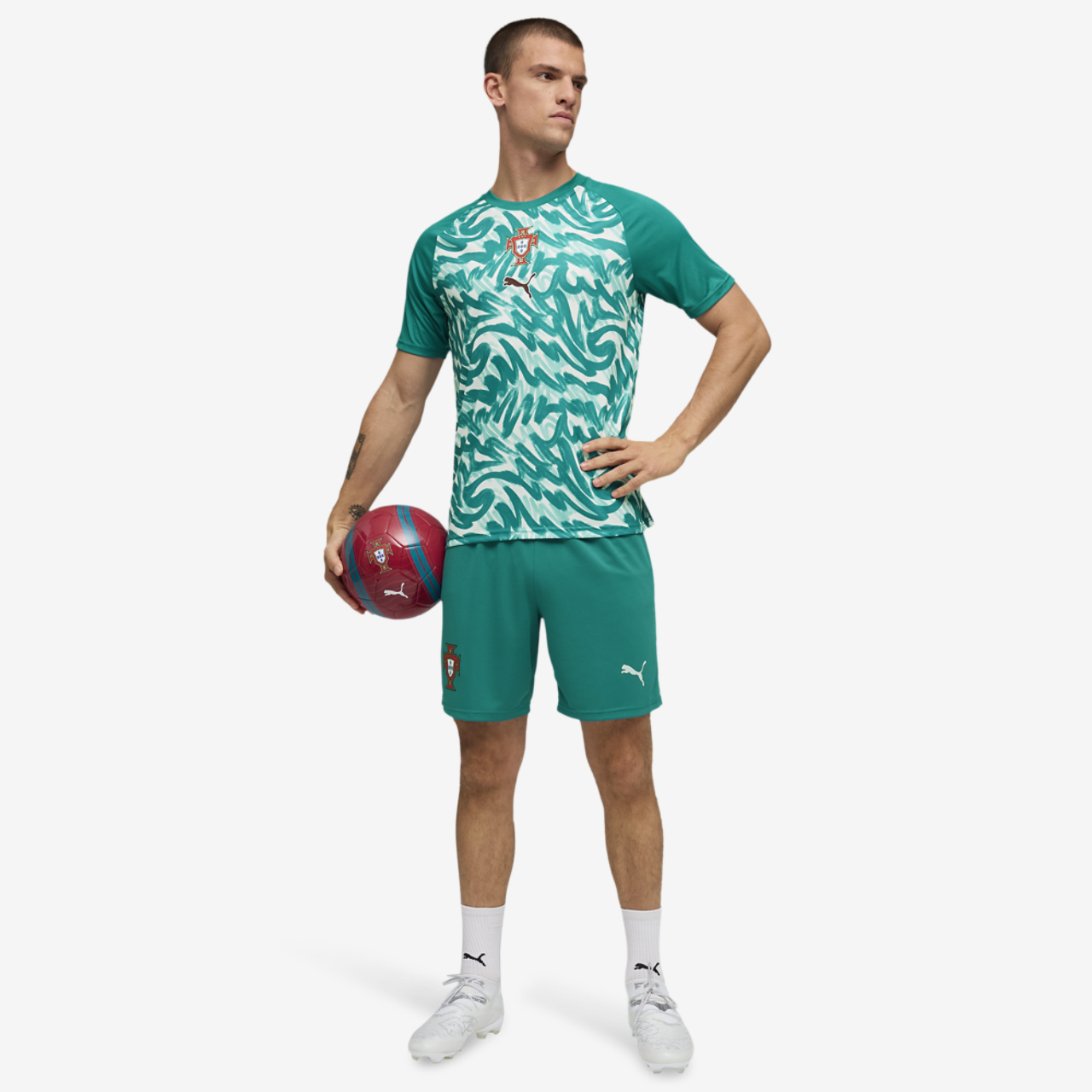 PUMA FPF Warm Up Jersey Image 3 of 5. Tap to open photo gallery.