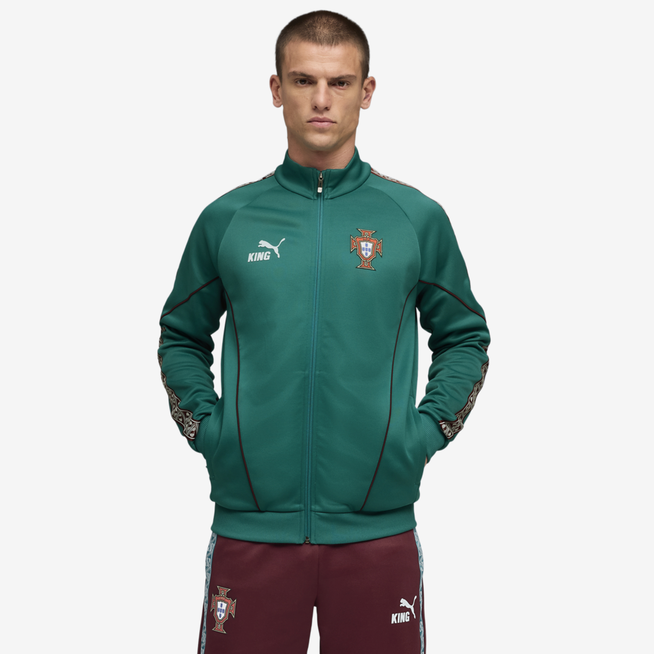 PUMA FPF King Anthem Jacket Image 1 of 7. Tap to open photo gallery.