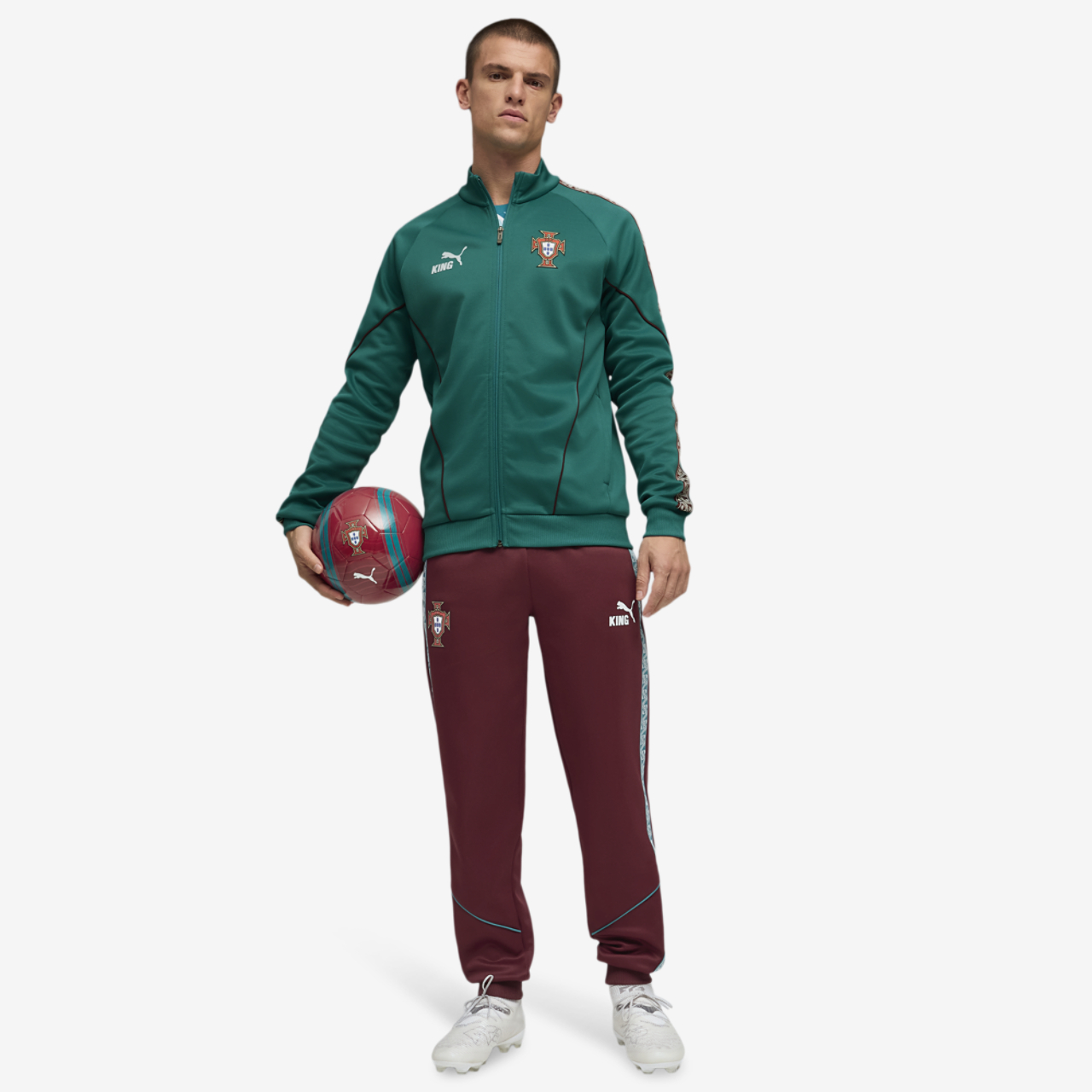 PUMA FPF King Anthem Jacket Image 5 of 7. Tap to open photo gallery.