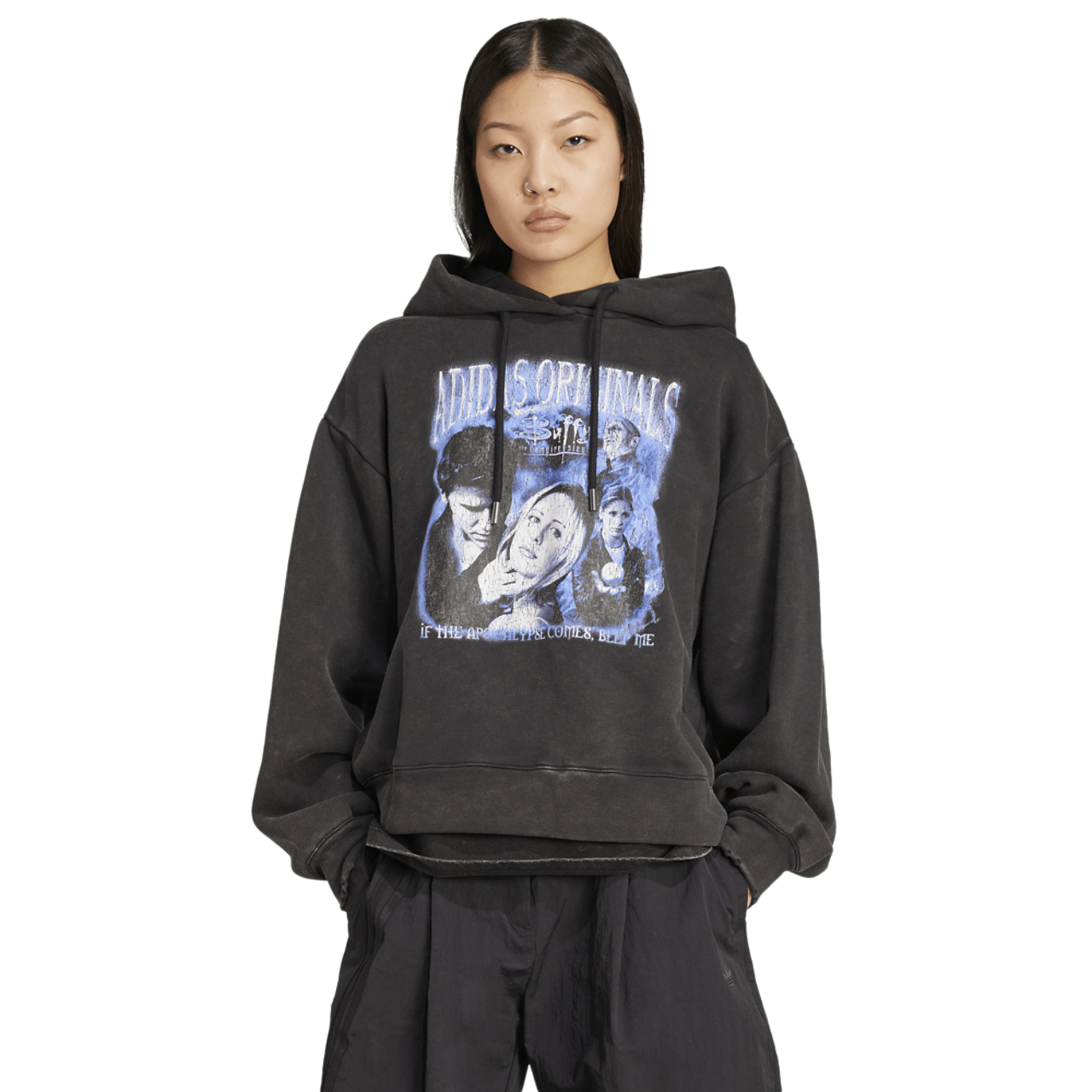 adidas Buffy Pullover Hoodie  Image 1 of 4. Tap to open photo gallery.