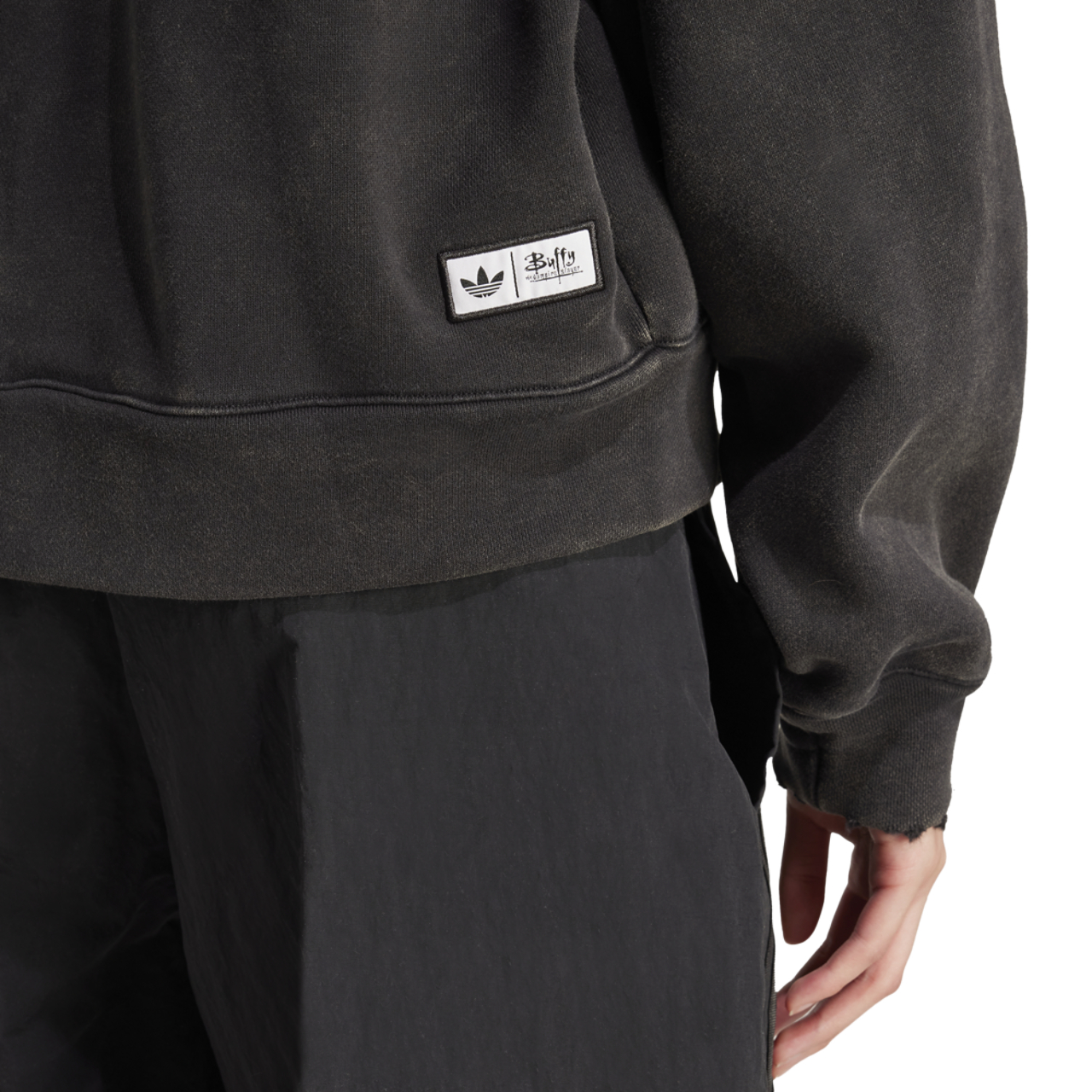 adidas Buffy Pullover Hoodie  Image 3 of 4. Tap to open photo gallery.
