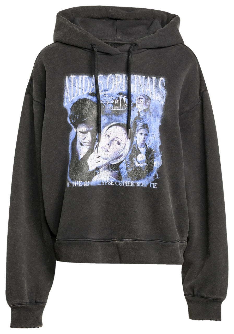 adidas Buffy Pullover Hoodie  Image 4 of 4. Tap to open photo gallery.