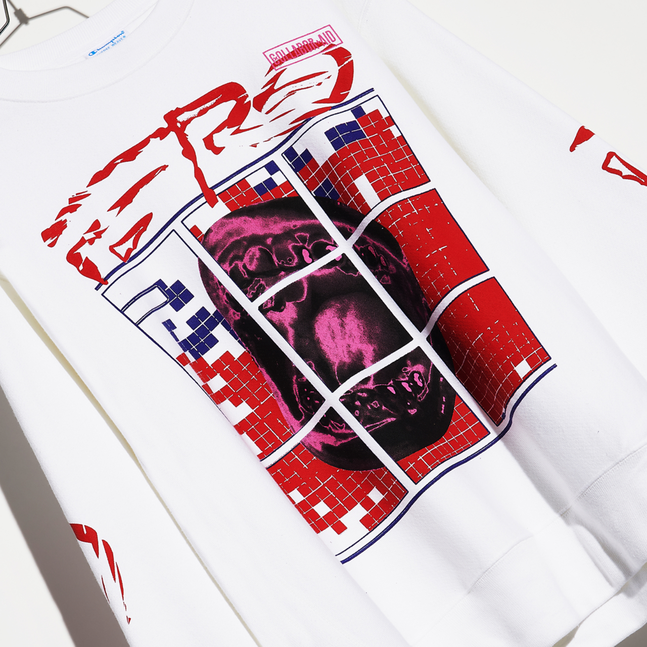 Traplord JV Fleece Crew Sweater Image 3 of 4. Tap to open photo gallery.