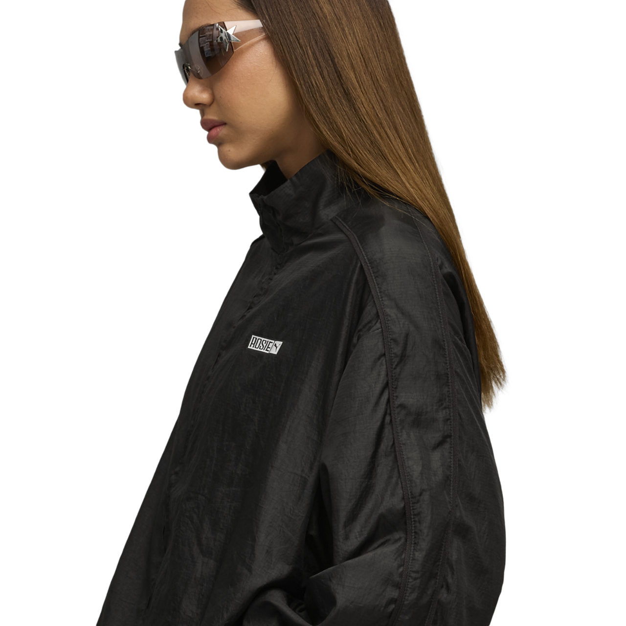 PUMA x Rose Oversized T7 Jacket  Image 3 of 7. Tap to open photo gallery.