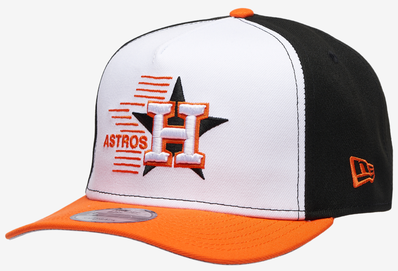 New Era Astros 9Fifty A-Frame Curve 20th Cap Image 1 of 5. Tap to open photo gallery.