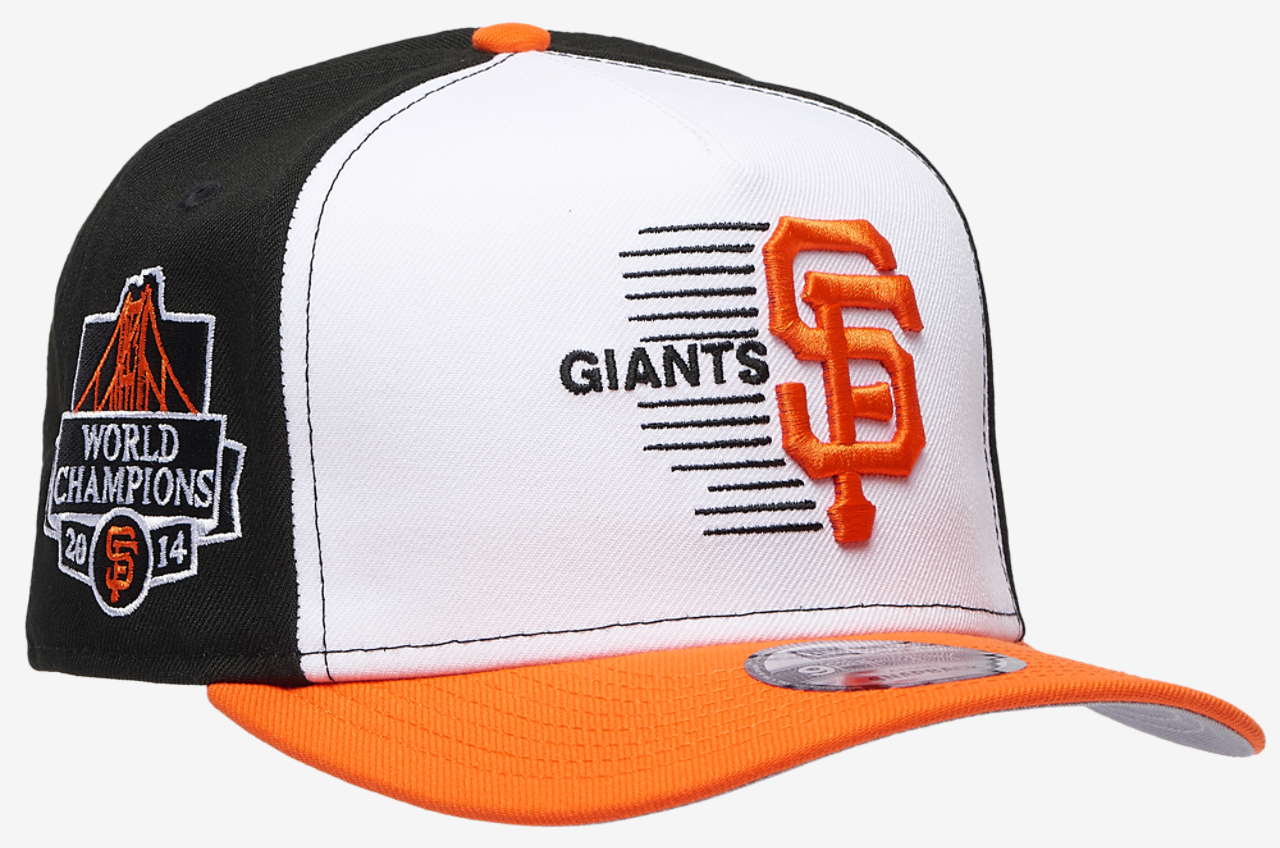 New Era Giants 9FIFTY A-Frame Curve 14 WS Cap Image 3 of 5. Tap to open photo gallery.