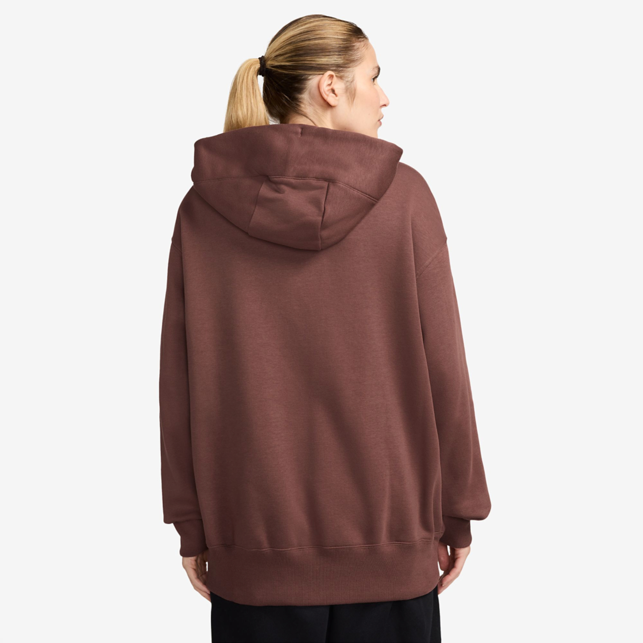 Nike Phoenix Fleece Long Sleeve Full-Zip  Image 2 of 2. Tap to open photo gallery.