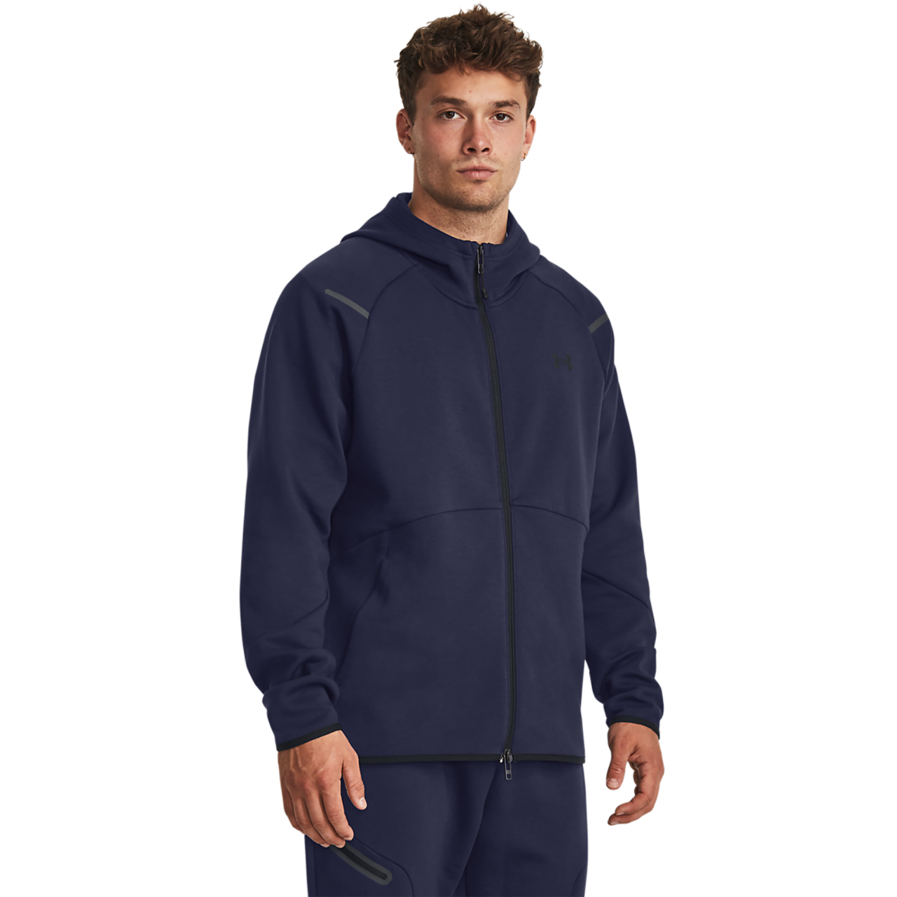 Under Armour Unstoppable Fleece Full-Zip Hoodie Image 1 of 3. Tap to open photo gallery.