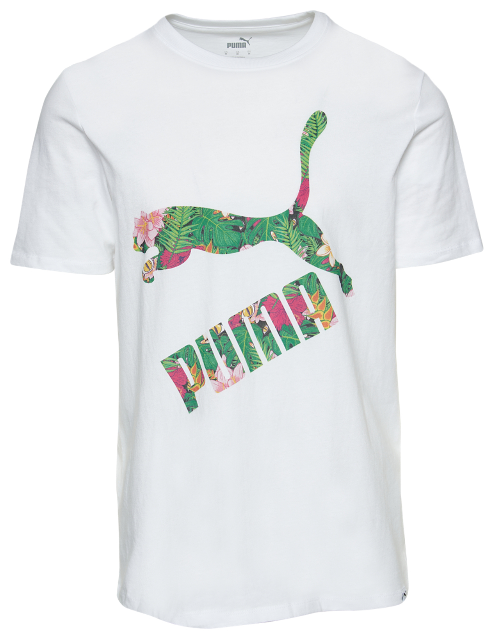 PUMA Floral Logo T-Shirt Image 1 of 1. Tap to open photo gallery.