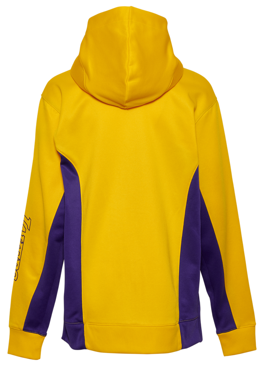 Nike Lakers DF Showtime Colorblock Full-Zip Hoodie Image 2 of 3. Tap to open photo gallery.