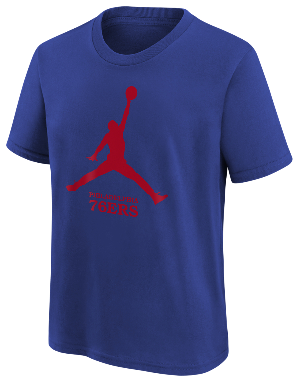 Nike 76ers Essential Jumpman T-Shirt Image 1 of 2. Tap to open photo gallery.