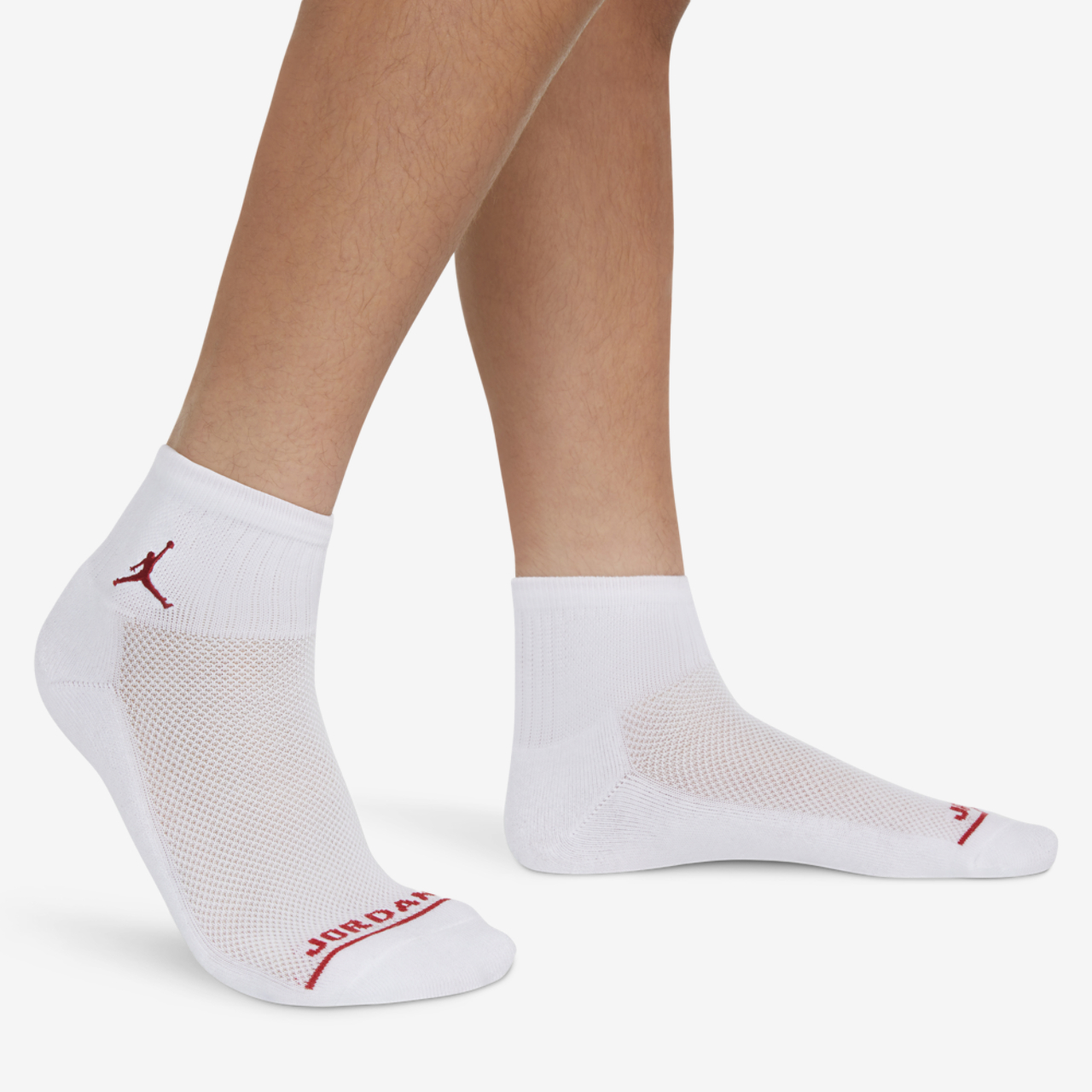 Jordan Legend Ankle 6-Pack Socks Image 3 of 6. Tap to open photo gallery.