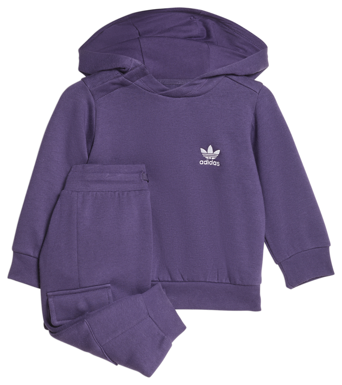 adidas Originals Essential Hoodie Set  Image 1 of 7. Tap to open photo gallery.