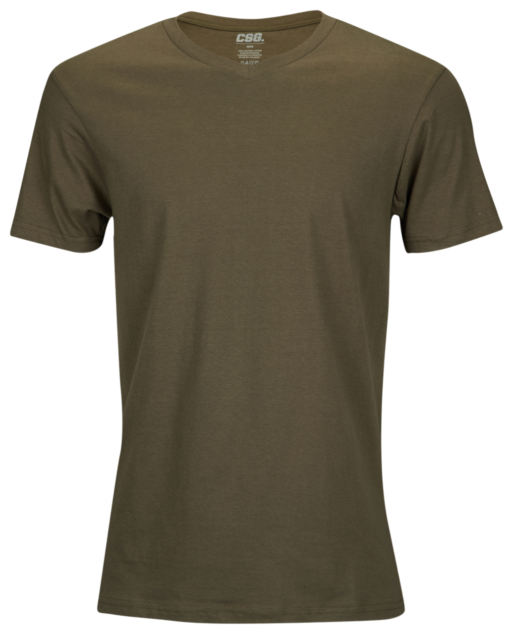 CSG Basic V-Neck S/S T-Shirt Image 1 of 6. Tap to open photo gallery.