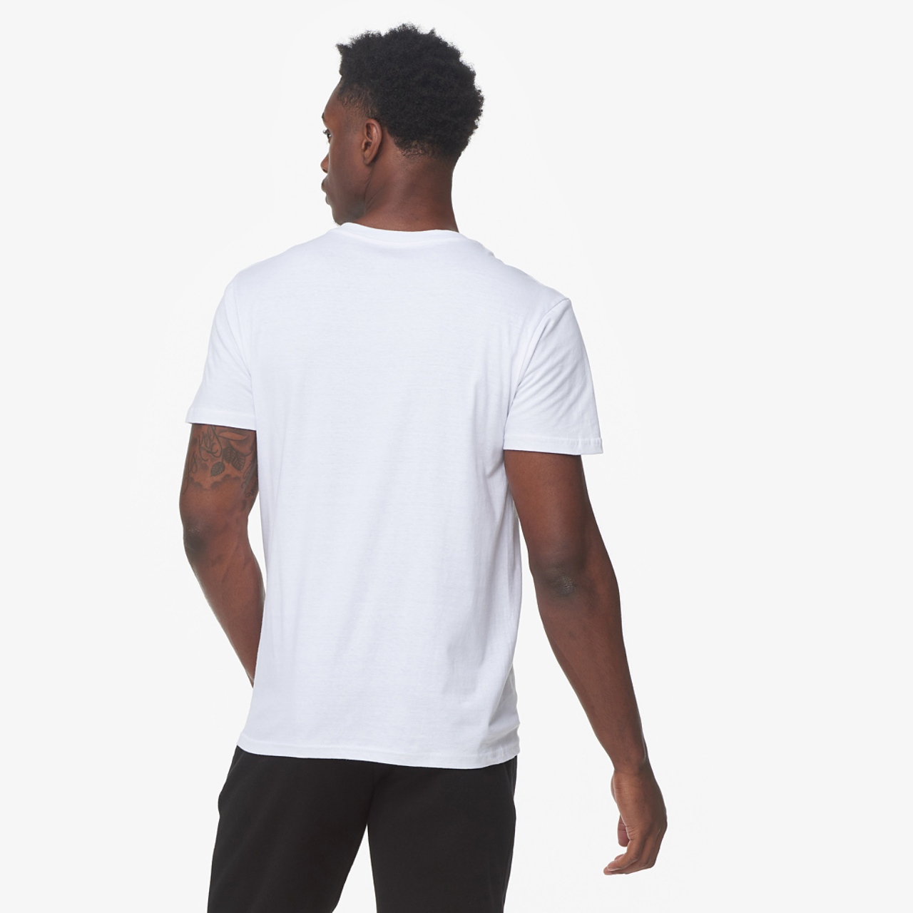 CSG Basic V-Neck S/S T-Shirt Image 3 of 5. Tap to open photo gallery.