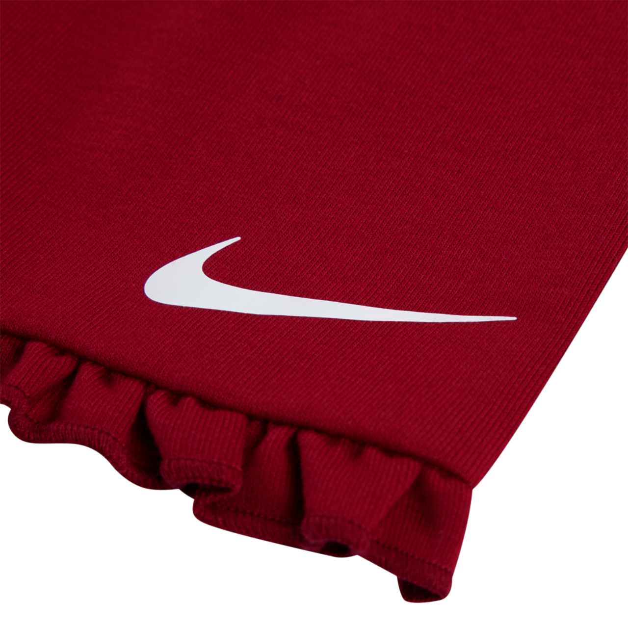 Nike Essential Ruffle Short Set Image 4 of 5. Tap to open photo gallery.