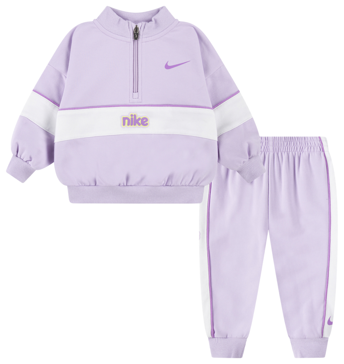 Nike E1D1 1/4 Zip Pants Set - Girls' Preschool | Foot Locker Canada