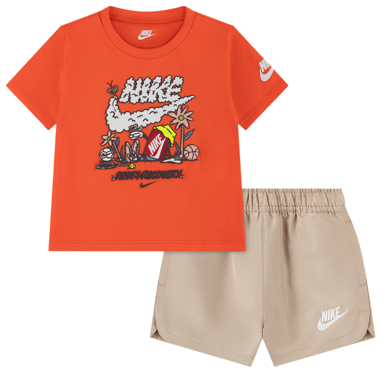 Nike Boxy Short Set Image 1 of 5. Tap to open photo gallery.