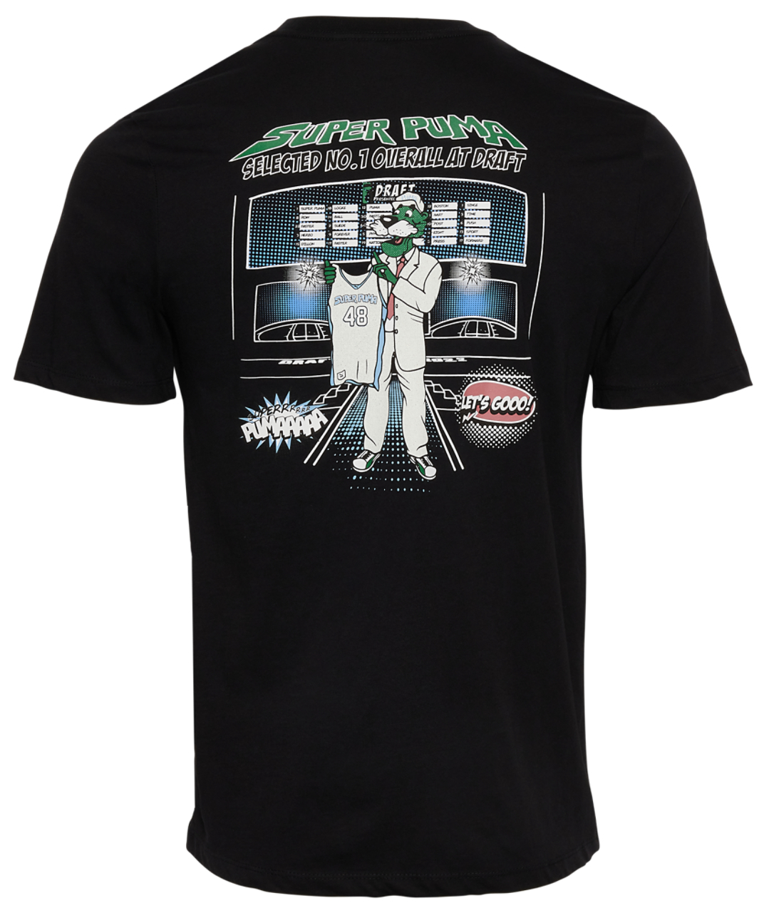 PUMA Super Puma No. 1 T-Shirt Image 3 of 3. Tap to open photo gallery.