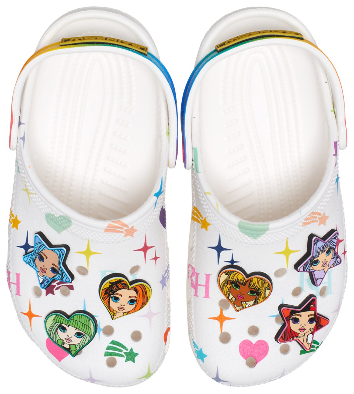 Crocs Rainbow High Clogs Image 3 of 4. Tap to open photo gallery.