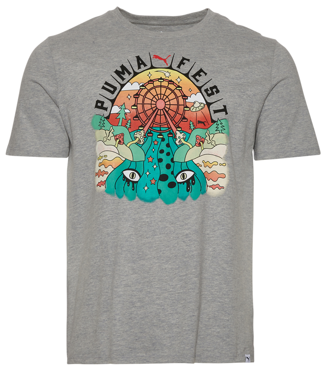 PUMA Sunset Festival T-Shirt Image 1 of 2. Tap to open photo gallery.