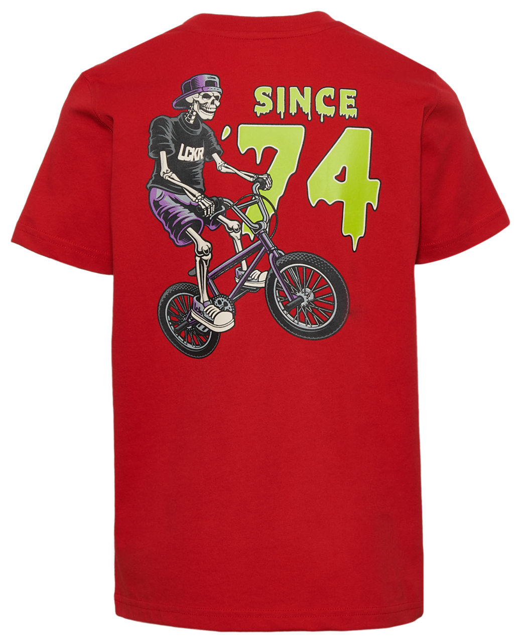 LCKR Biker Bones Graphic T-Shirt  Image 2 of 2. Tap to open photo gallery.