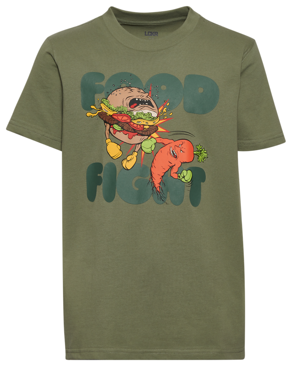LCKR Food Fight Graphic T-Shirt  Image 1 of 2. Tap to open photo gallery.