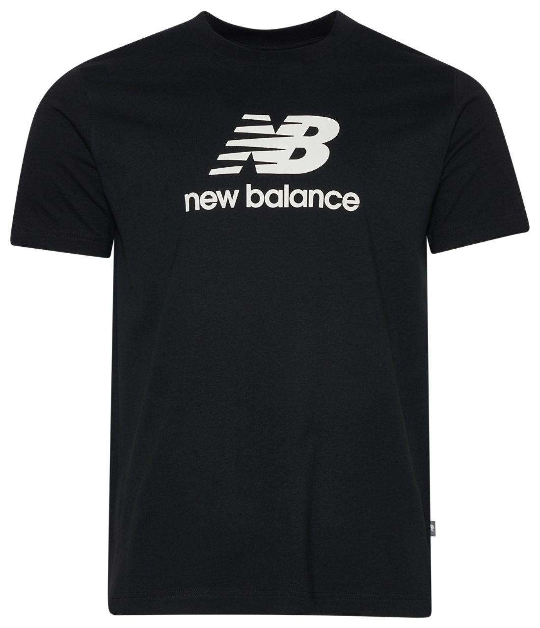 New Balance Essential Stacked Logo T-Shirt Image 1 of 1. Tap to open photo gallery.