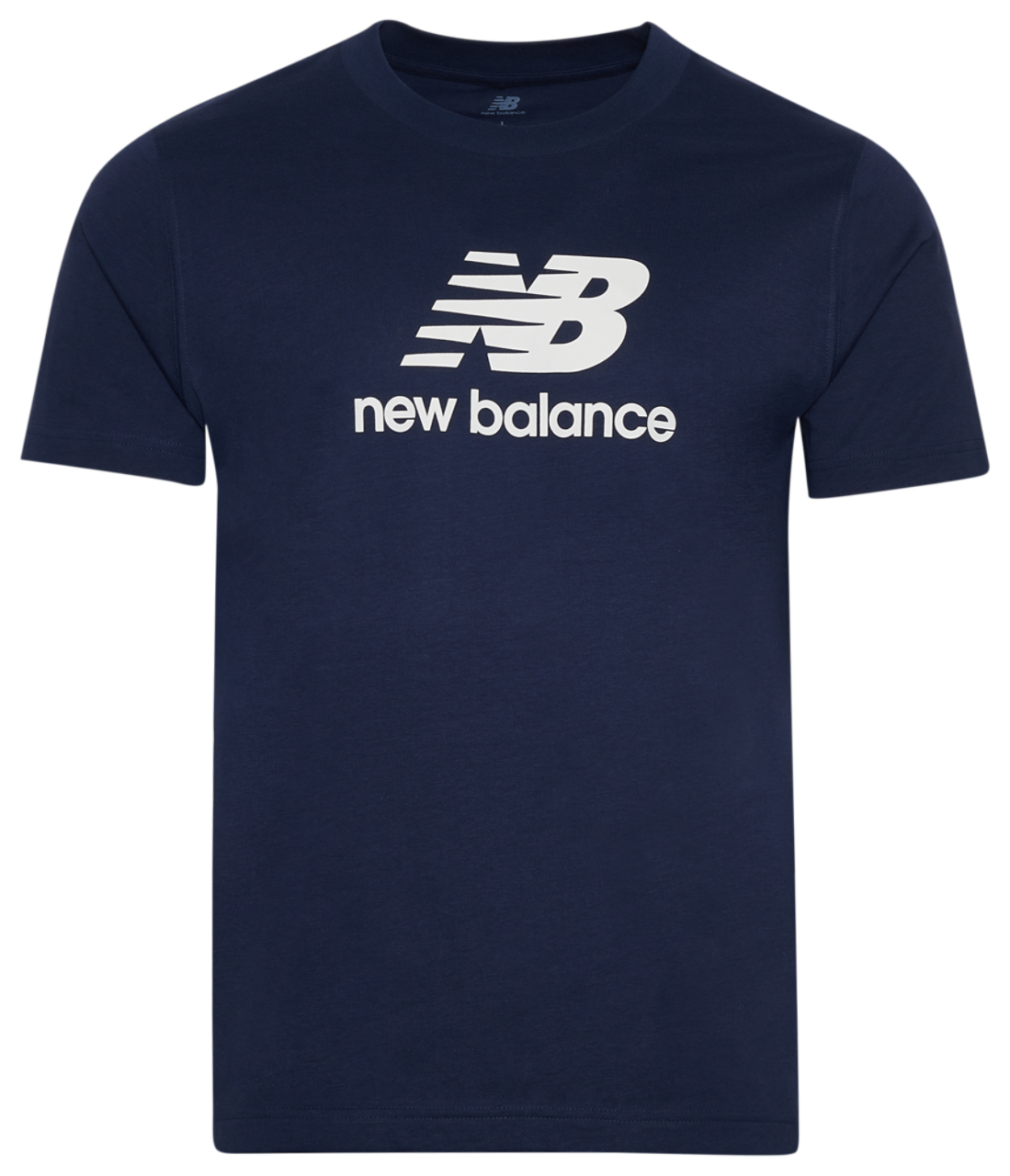New Balance Essential Stacked Logo T-Shirt Image 1 of 2. Tap to open photo gallery.