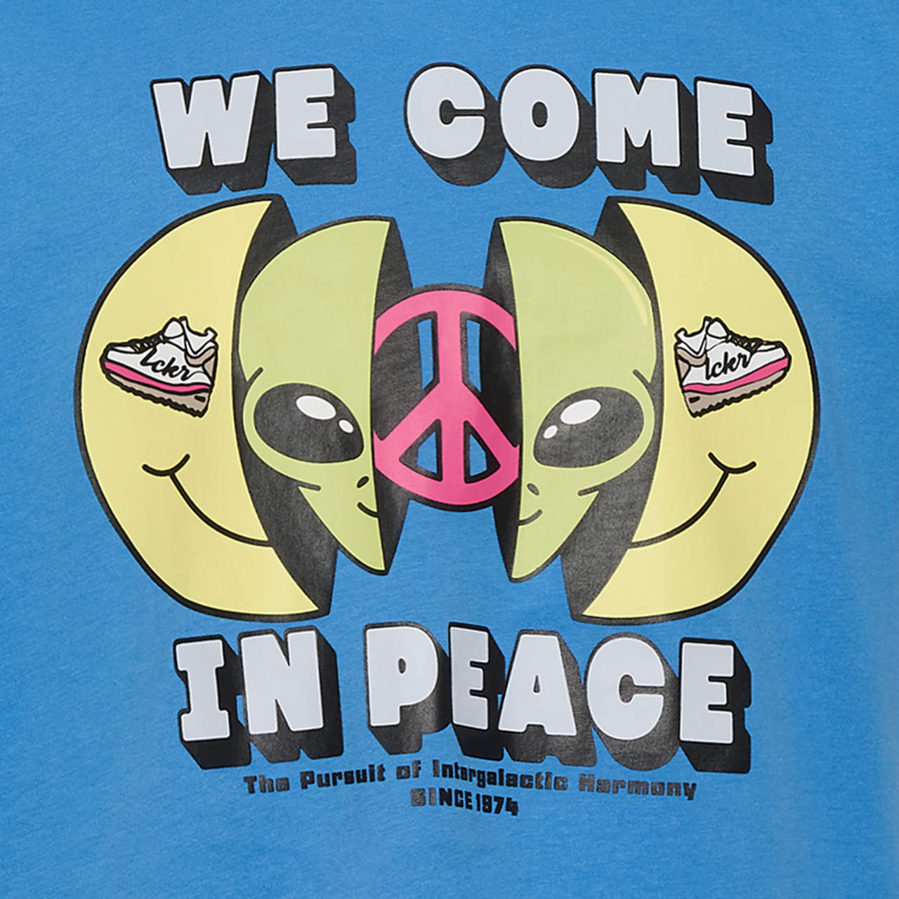LCKR We Come in Peace T-Shirt  Image 2 of 2. Tap to open photo gallery.