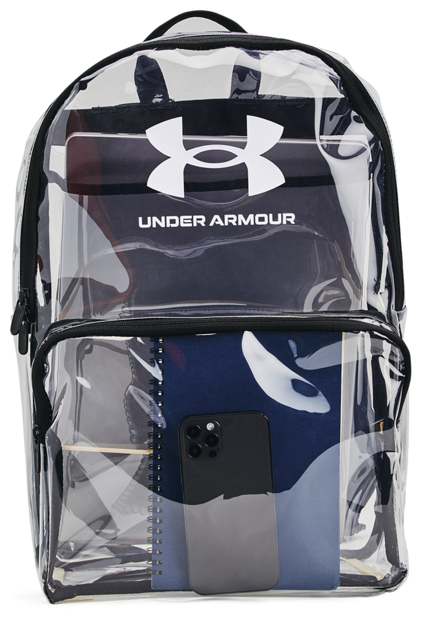 Under Armour Sportstyle Clear Backpack Image 1 of 4. Tap to open photo gallery.