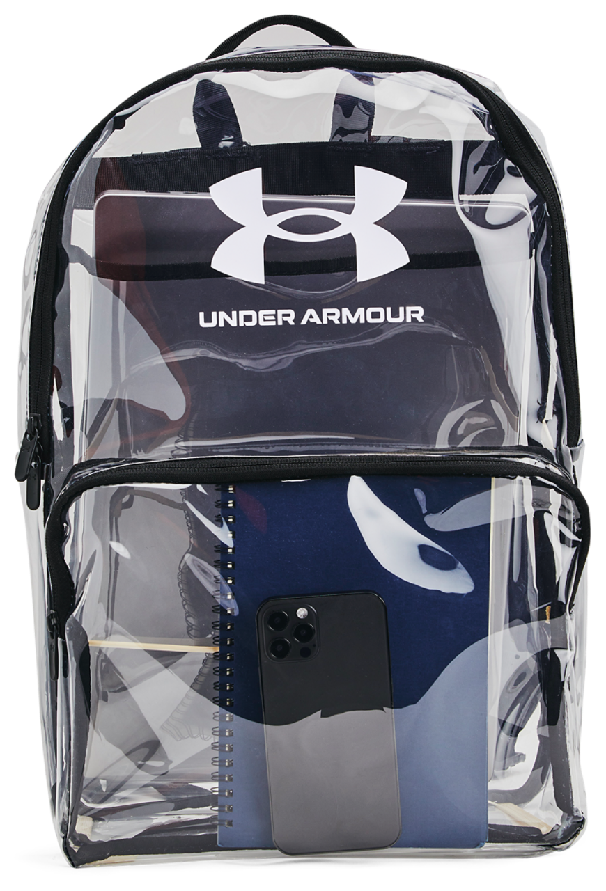 Under Armour Sportstyle Clear Backpack Image 1 of 4. Tap to open photo gallery.