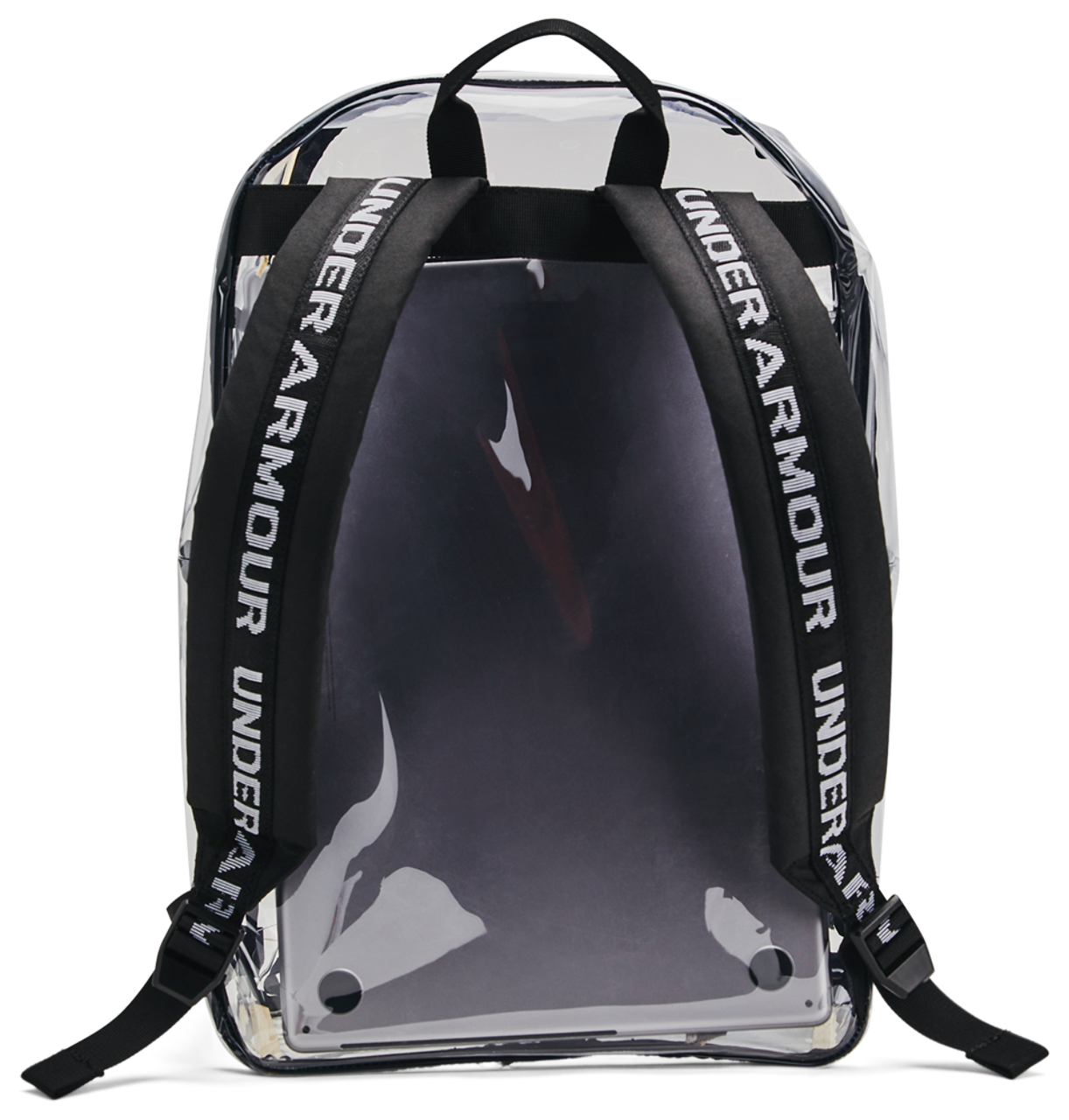 Under Armour Sportstyle Clear Backpack Image 2 of 4. Tap to open photo gallery.