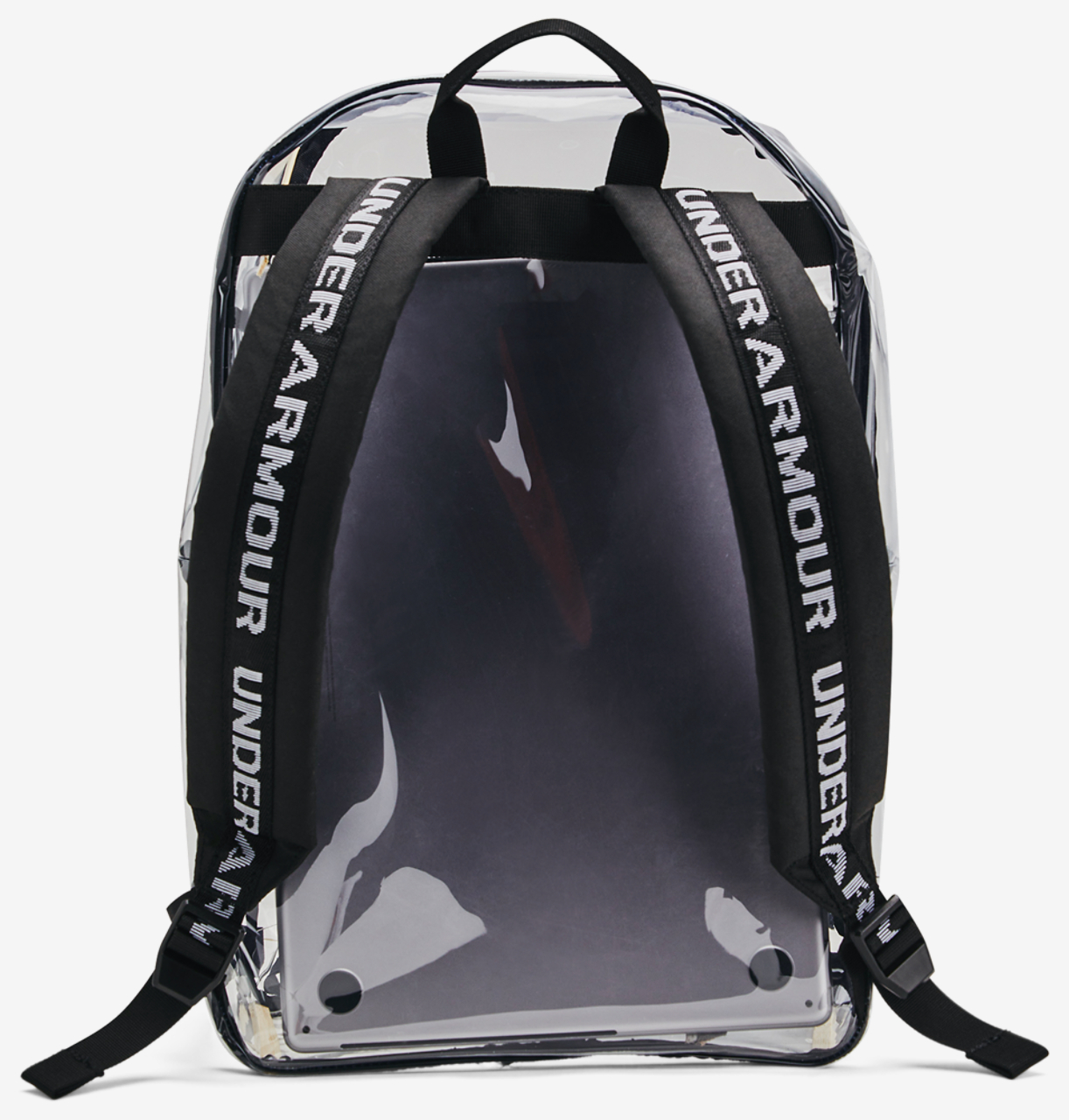 Under Armour Sportstyle Clear Backpack Image 2 of 4. Tap to open photo gallery.