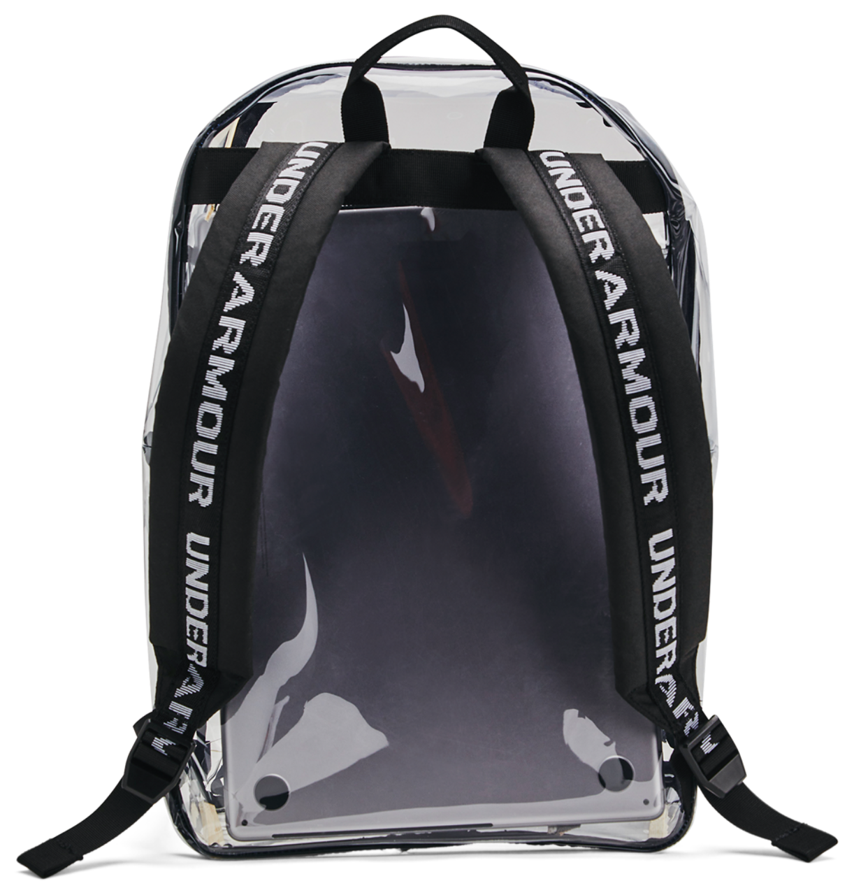 Under Armour Sportstyle Clear Backpack Image 2 of 4. Tap to open photo gallery.