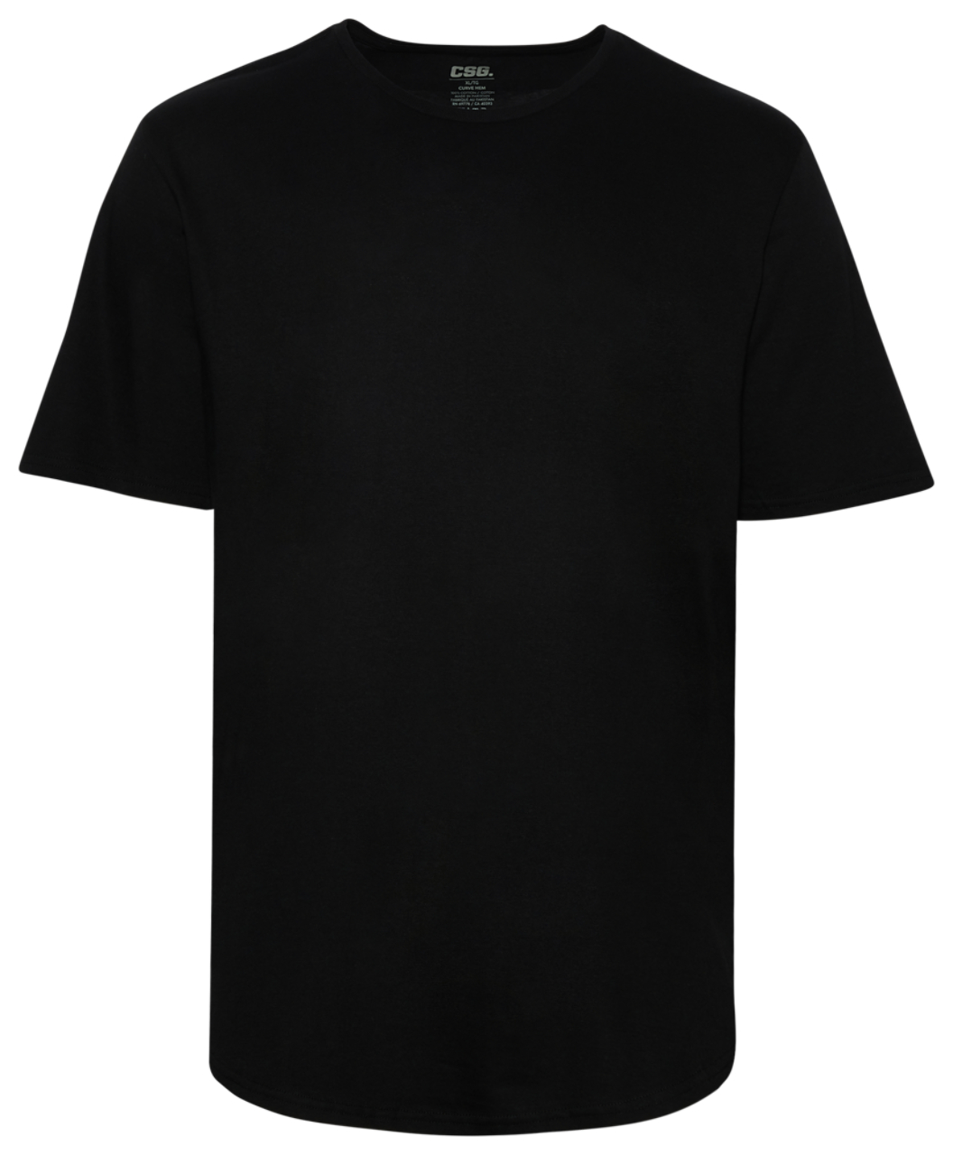 CSG Curve Hem T-Shirt Image 2 of 2. Tap to open photo gallery.