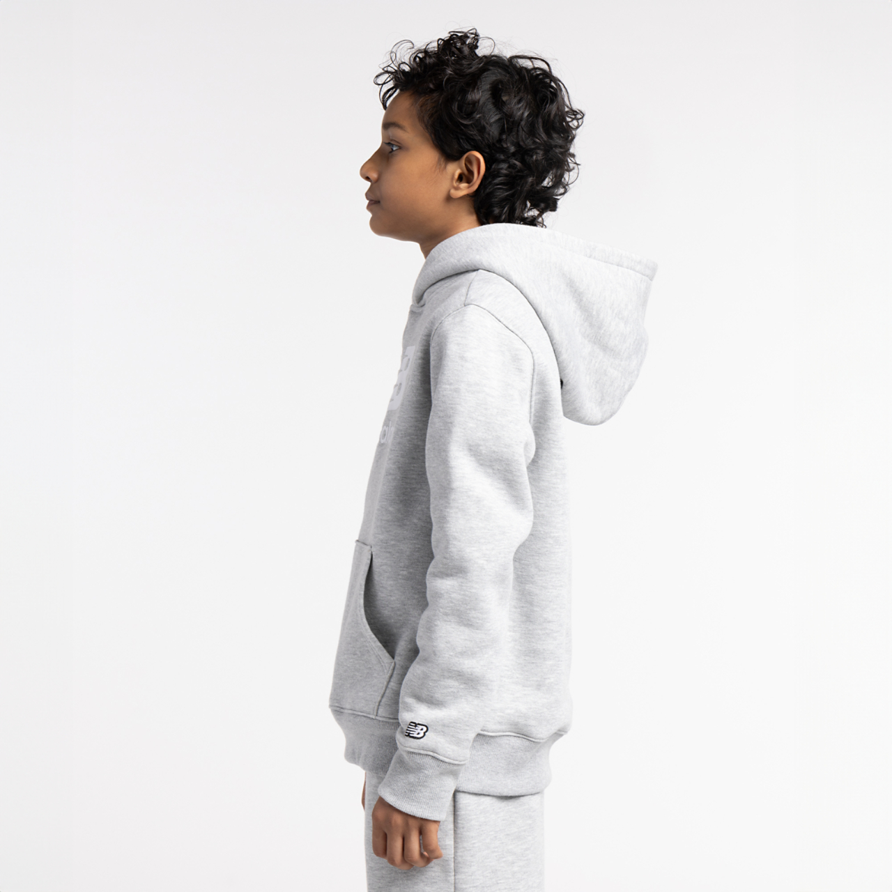 New Balance Classic Fleece Hoodie  Image 3 of 5. Tap to open photo gallery.